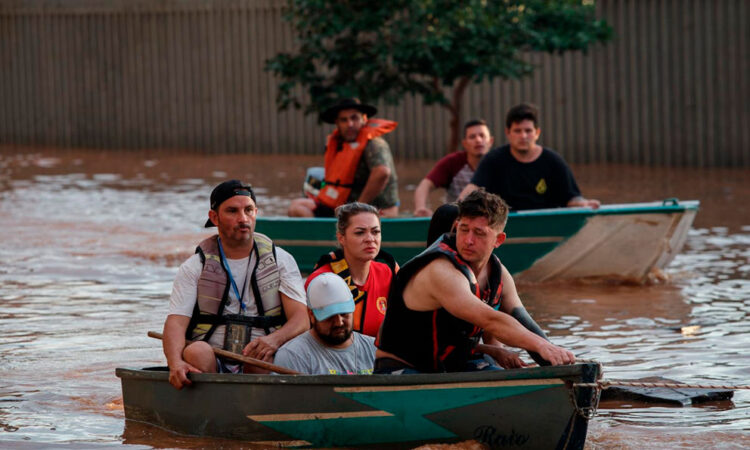 Brasil declara estado de calamidad por las severas lluvias en Río Grande del Sur