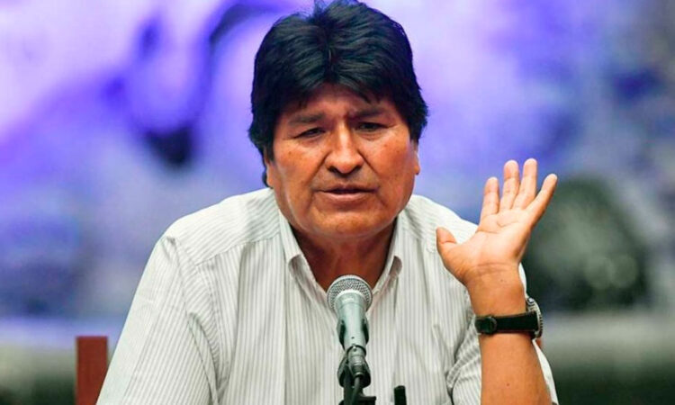 Evo Morales acusa al presidente de Bolivia de planear “prorrogarse” en el poder