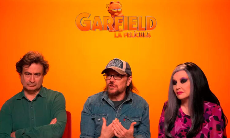 Santiago Segura defiende su papel como la voz de Garfield en España