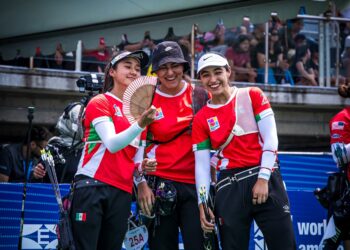 Arqueros mexicanos apuntan alto en la segunda etapa del Serial de Copas del Mundo 2024 en Corea del Sur