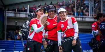Arqueros mexicanos apuntan alto en la segunda etapa del Serial de Copas del Mundo 2024 en Corea del Sur