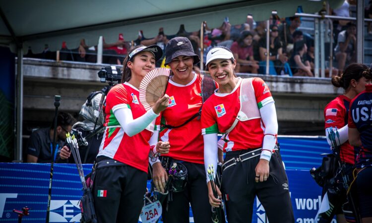 Arqueros mexicanos apuntan alto en la segunda etapa del Serial de Copas del Mundo 2024 en Corea del Sur