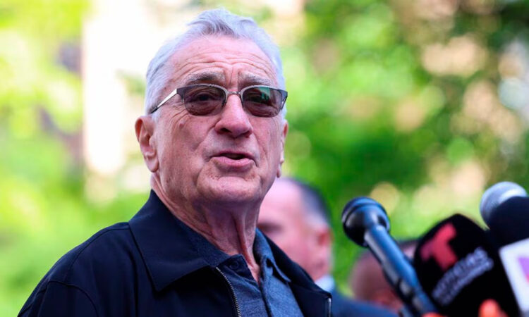 Robert De Niro critica duramente a Trump en Nueva York