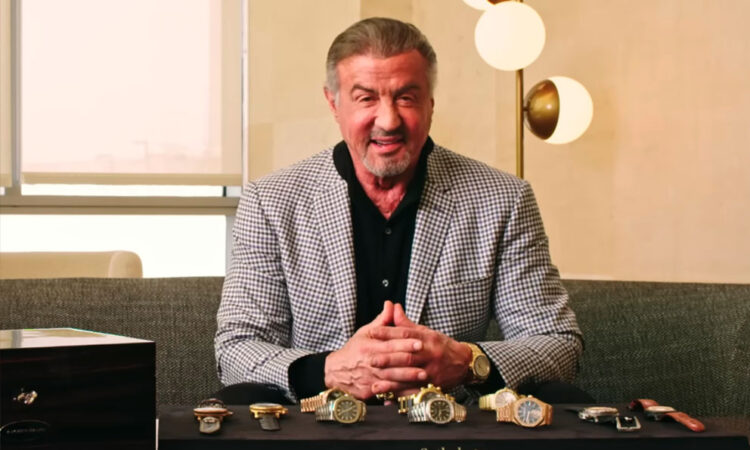 Sylvester Stallone subastará relojes de lujo valuados en 6 millones de dólares