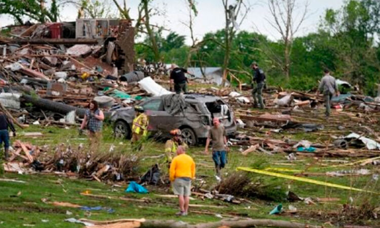 Tornados en Iowa dejan varios muertos y decenas de heridos