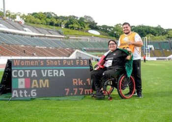Gilda Cota gana medalla de oro en Mundial de Para Atletismo y asegura plaza para París 2024