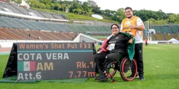 Gilda Cota gana medalla de oro en Mundial de Para Atletismo y asegura plaza para París 2024
