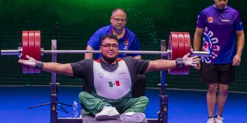 Martín Pérez logra su primer oro internacional en la México 2024 Para Powerlifting World Cup