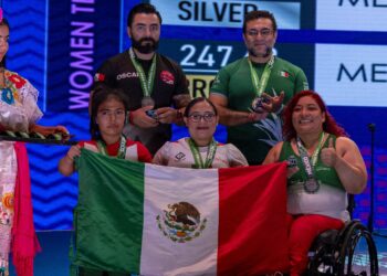 México suma plata y bronce en equipos en el México 2024 Para Powerlifting World Cup
