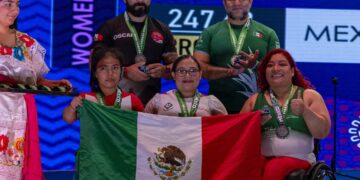 México suma plata y bronce en equipos en el México 2024 Para Powerlifting World Cup