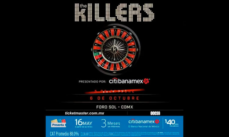 The Killers añade segunda fecha en el Foro Sol tras sold out