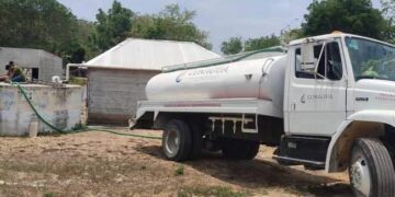 Apoya CONAGUA con abastecimiento de agua en Tamaulipas