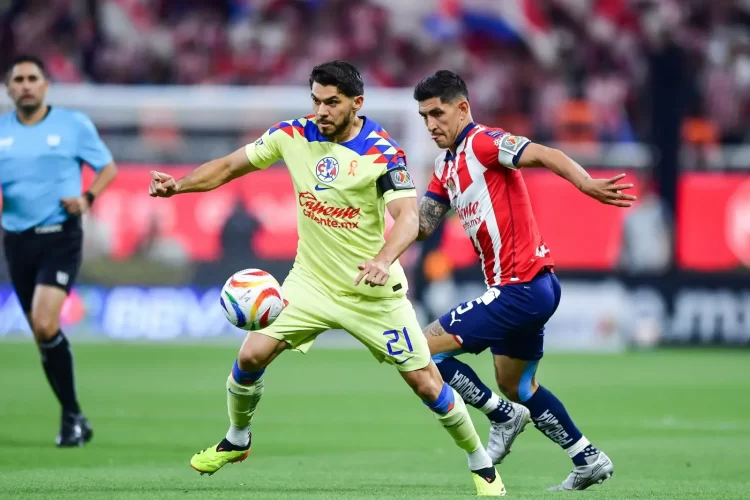 Chivas y América quedan a deber en la ida de semis