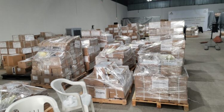 Manda IETAM a municipios las boletas electorales