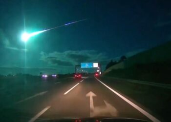 Meteorito ilumina los cielos de España y Portugal