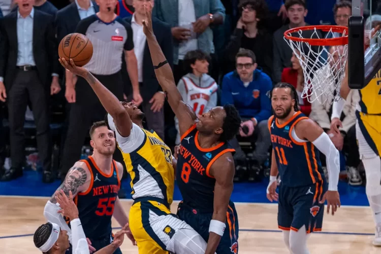 Los Knicks sucumben ante los Pacers y la serie se iguala