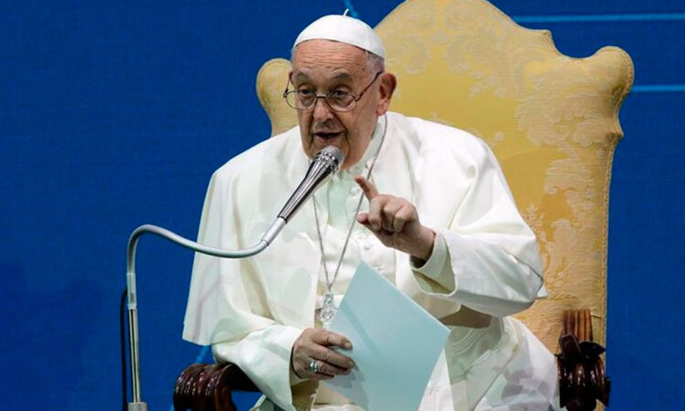 El Papa denuncia la falsa seguridad basada en el miedo durante encuentro mundial sobre la fraternidad