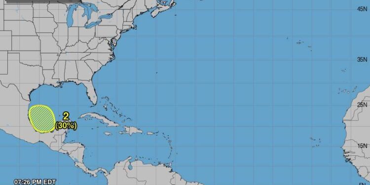 Protección Civil de Tamaulipas da seguimiento a zona de posible desarrollo ciclónico en el Golfo