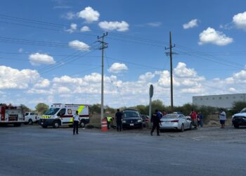 Fuerte choque en cruce de carreteras “Rumbo Nuevo” y Victoria-El Mante, siete heridos