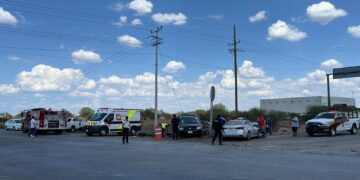 Fuerte choque en cruce de carreteras “Rumbo Nuevo” y Victoria-El Mante, siete heridos