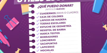 Invita DIF Victoria a donar útiles escolares para niñas y niños en situación vulnerable.
