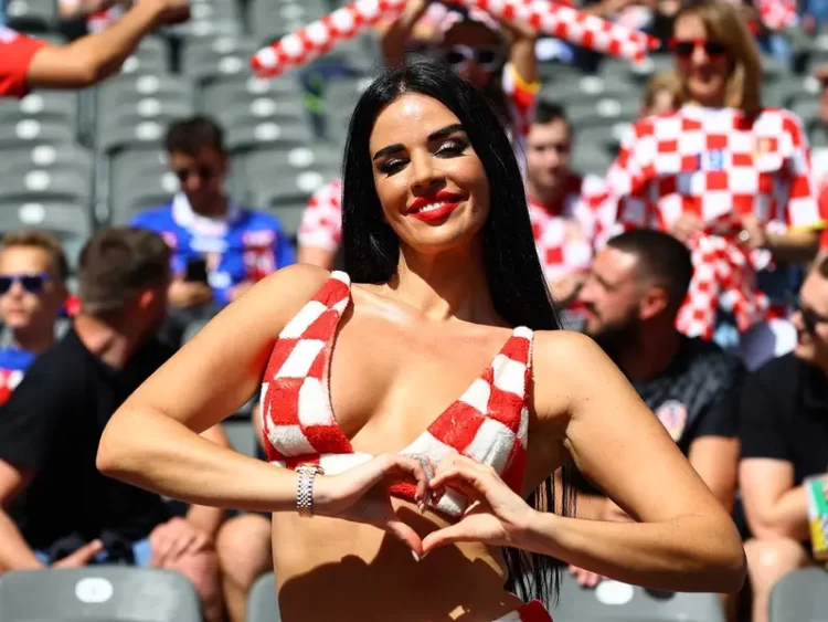 Espectacular la bella aficionada de la Eurocopa 2024