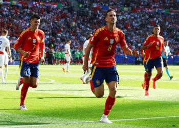España golea 3-0 a Croacia en la Eurocopa 2024