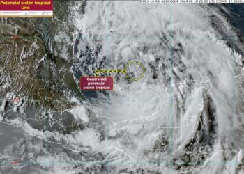 Pronostican lluvias de 6 a 10 pulgadas en Tamaulipas este miércoles por tormenta Alberto