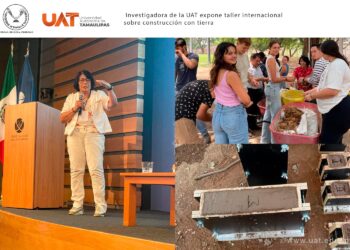 Investigadora de la UAT imparte taller internacional sobre construcción con tierra