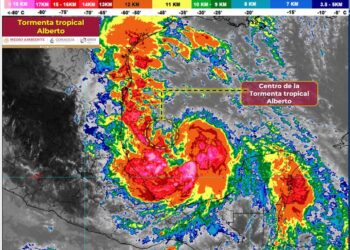 Tormenta ‘Alberto’ impactará en 9 municipios de Tamaulipas y Veracruz esta noche