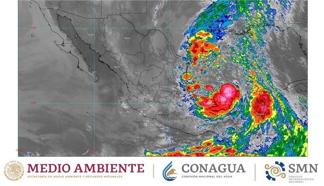 Se prevén lluvias torrenciales en Tamaulipas, Veracruz, Nuevo León,  y San Luis Potosí