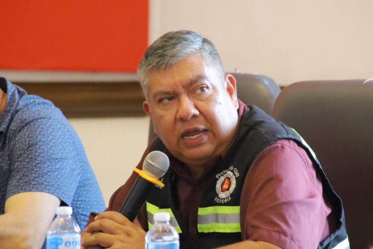 Protección Civil reporta en Victoria 19 arbolees caídos, una barda y un auto dañado por intensas lluvias