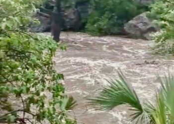 Lluvias de 6 a 8 pulgadas en zona centro de Tamaulipas; alertan por desbordes de arroyos y ríos