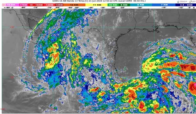 Seguirán lluvias intensas en Tamaulipas, San Luis Potosí y fuertes en Nuevo León: CONAGUA