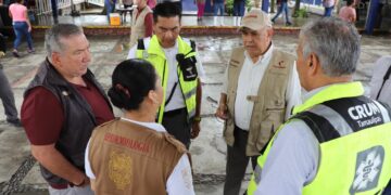 Fortalece Secretaría de Salud atención a zonas afectadas por intensas lluvias en Tamaulipas