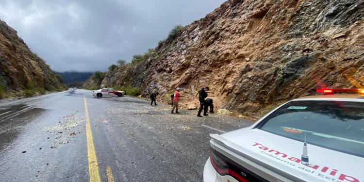 Participa Tránsito Estatal en acciones de auxilio ciudadano tras paso de “Alberto” por Tamaulipas