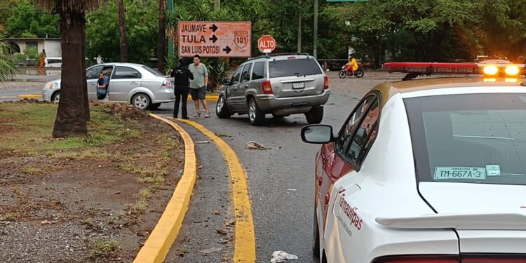 Participa Tránsito Estatal en acciones de auxilio ciudadano tras paso de “Alberto” por Tamaulipas
