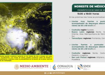 Depresión tropical tocará litoral de Tamaulipas esta noche en cercanías de La Pesca
