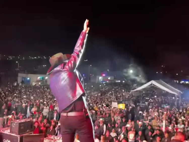 Balacera en concierto de Gerardo Ortiz en Hidalgo deja cuatro heridos