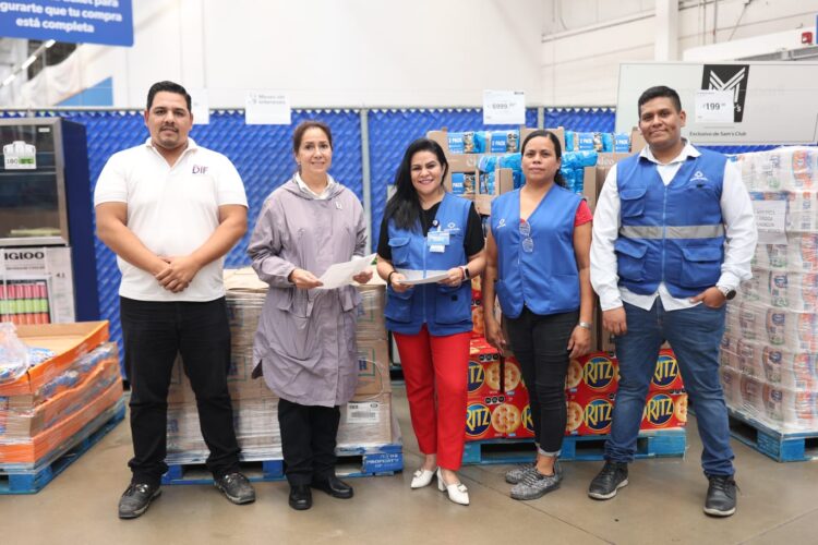 Dona Sam’s Club 163 mil pesos para comunidades afectadas por las lluvias en Tamaulipas