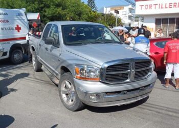 Atropellan a ama de casa en el crucero de las Calles 5 y Mina en Cd. Victoria