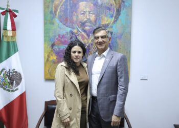 Revisan Américo Villarreal y secretaria de Gobernación daños a Tamaulipas por tormenta “Alberto”