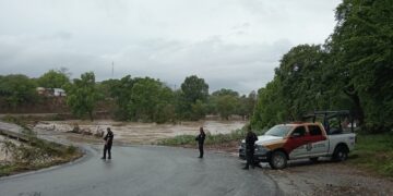 Realiza Guardia Estatal acciones preventivas en zonas de riesgo ante anuncio de próximas lluvias