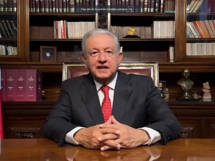‘Estoy muy contento, Sheinbaum será la primera presidenta de México’: AMLO