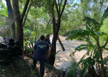 Rescatan cuerpo de ahogado en río Purificación en ejido La Soledad, Padilla
