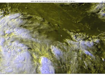 Depresión tropical 3 a 300 Km al este-sureste de Tuxpan, Veracruz; tocará tierra esta noche
