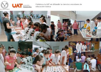Colabora la UAT en difundir la ciencia a escolares de educación básica