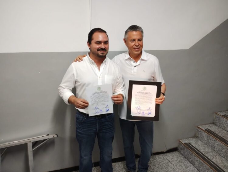 El panista Jesús Nader recibe constancia de mayoría como Diputado Federal electo de Tampico-Madero