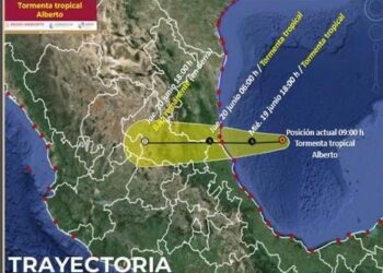 Alberto ya es tormenta tropical, esperan impacto la madrugada en Tampico, Tamaulipas