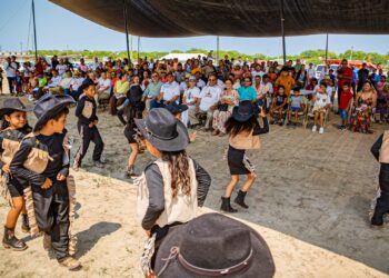 Inaugura Alcalde Dr. Rubén Sauceda el 3er. Festival del Pescador en el poblado Higuerillas